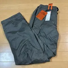【新品タグ付き】ダークグリーン ウォームイージーカーゴパンツ Sサイズ