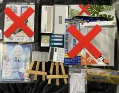 同人誌即売会設営セット（100均商品文具等の詰め合わせ）