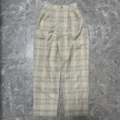 チェック柄 スラックス Mサイズ g21