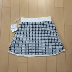 NICE CLAUP チェック柄ミニスカート F