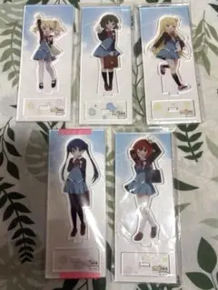 きんいろモザイク アクリルスタンド 5種セット 映画前売り特典 - メルカリ