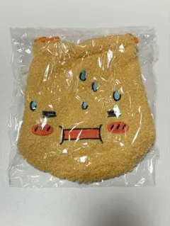 しずくちゃん もこもこ巾着ポーチ アセオ君