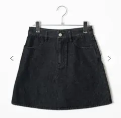 WEGO♡デニムミニスカート♡ブラック