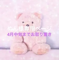 ぬん様専用ページ