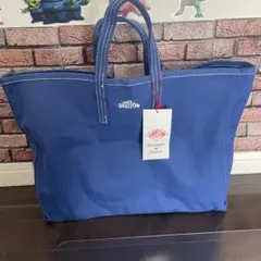 新品【DANTON 】キャンバストートバッグVOSGES MOYEN ネイビー色