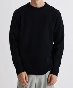 美品GIM 10G Cashmere Crew Neck Black41800円 - メルカリ
