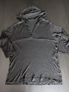 COMME CA ブラック パーカー Lサイズ