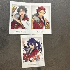 あんスタ 10周年 展示会 特典 ぱしゃっつ 蓮巳敬人　鬼龍紅郎　神崎颯馬