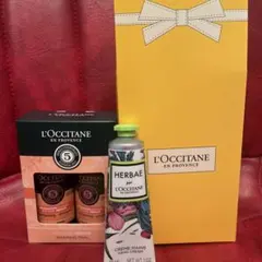 贅沢にL’OCCITANEロクシタン　シャンプーコンディショナー&ハンドクリーム