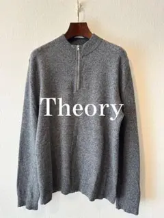 Theory Cashmere Half Zip Knit