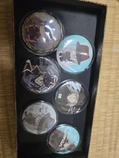 名探偵コナン ジン 缶バッジ6個セット