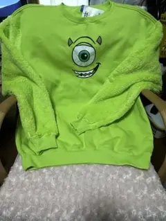 東京ディズニーリゾート モンスターインクのマイク トレーナースウェット グリーン