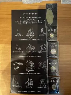 【新品未開封】真天地開闢集団ジグザグ　ベレボ ピンバッジ キーホルダー セットのサムネイル