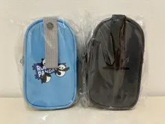 グラニフ ノベルティ・ローリングパンダズ&ビューティフルシャドウ・ポーチ2種