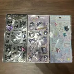 【正規品】サンリオ シナモロール クロミ キラキララインストーンシール 匿名配送