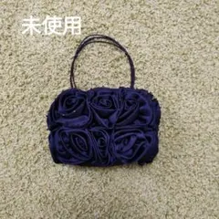 【未使用品】　パーティーバッグ　ブラック　黒　ハンドバッグ　フォーマル　冠婚葬祭