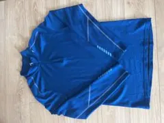 Helly Hansen ハーフジップジャージ 青　Ｌ