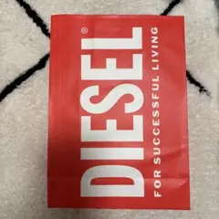 DIESEL ショップ袋 ショッパー 赤のサムネイル