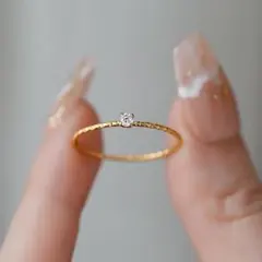 サージカルステンレス リング