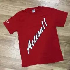 ラグビー 東芝 ブレイブルーパス Tシャツ Action!! 赤　Lのサムネイル