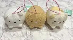 すみっコぐらし　3体セット(とんかつ、しろくま、ねこ)
