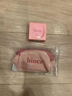 hince ミニポーチ ピンク シングルアイシャドウ アイプライマー 01