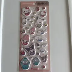 サンリオ ぷっくりシール マシュマロシール キティ ポチャッコ マイメロディ