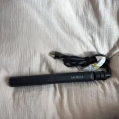 SALONIA ストレートヘアアイロン ブラック 専用ケース付き 24mm