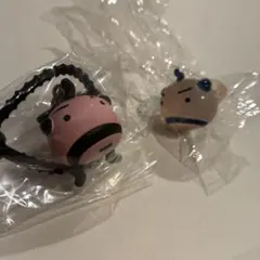 たまごっち カラフルマルチチャーム　指輪　おやじっち 2点セット