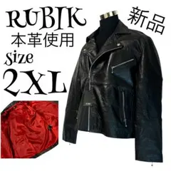 レッドモヒカン RED MOHICAN ダブルライダースジャケット サイズXL