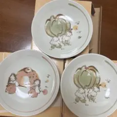 新品たち吉　小皿３枚　木曽路