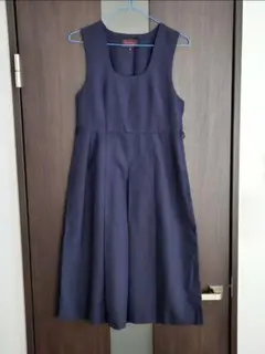 制服風 ジャンパースカート 紺 10E コスプレ 撮影衣装