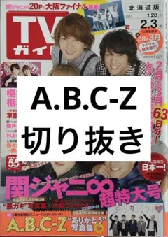 A.B.C-Z 切り抜き まとめ売り 6誌分 - メルカリ