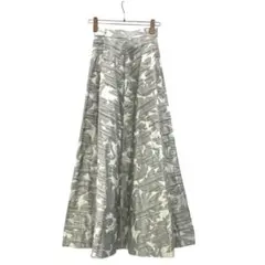 miss ashida 花柄フレアロングスカート3896のサムネイル
