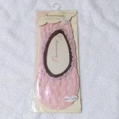 フットカバー レース シースルーソックス 足底綿くるぶし丈 足底クッション付き