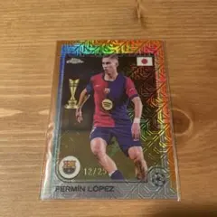 FERMIN LÓPEZ FCバルセロナ トレーディングカード topps