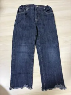 チャオパニックティピー　デニム　ストレートパンツ ゴムウエスト　子供服