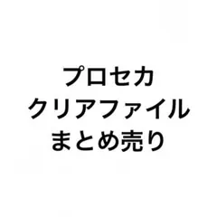 プロセカ クリアファイル まとめ売り