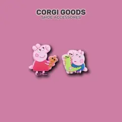 【人気商品】 2点セット クロックス ジビッツ PP-2