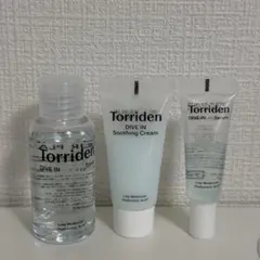 Torriden DIVE IN スキンケア3点セット トナー クリーム セラム