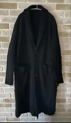 Yohji Yamamoto Pour Homme ロングニットコートのサムネイル