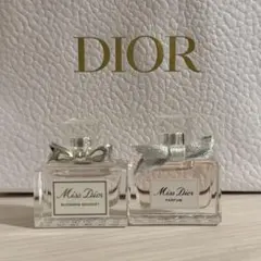 Miss Dior ミニ香水5ml 未使用 2本セット - メルカリ