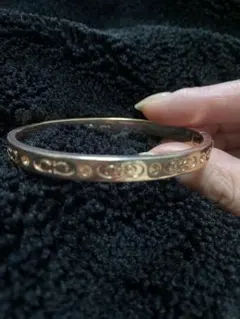 COACH ピンクゴールドブレスレット