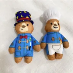 パディントン ぬいぐるみ 2個セット マスコット Paddington くまのサムネイル