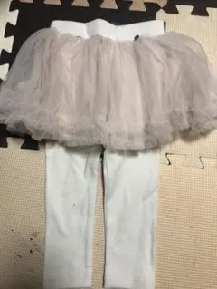 petit main チュチュ付きレギンス 90センチ　新品