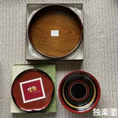 【未使用】漆器　漆器皿2枚セット（金彩蒔絵）　干菓子盆　千代寿　組皿　一対 未使用】漆器 漆器皿2枚セット（金彩蒔絵） 干菓子盆 千代寿 組皿 一対
