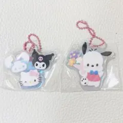 サンリオ キティ 50周年 オーロラ アクリルキーホルダー シークレット