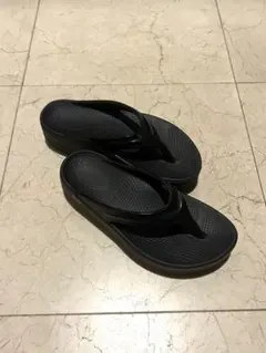 Havaianas ZARA ハワイアナス ビーサン 厚底 ブラック 36 - メルカリ