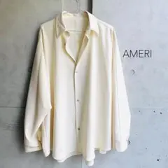 AMERI N.HOOLYWOOD オーバーサイズ　シャツ　クリームのサムネイル