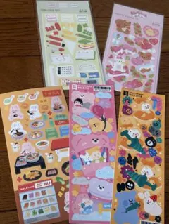 韓国　シール　ステッカー　雑貨